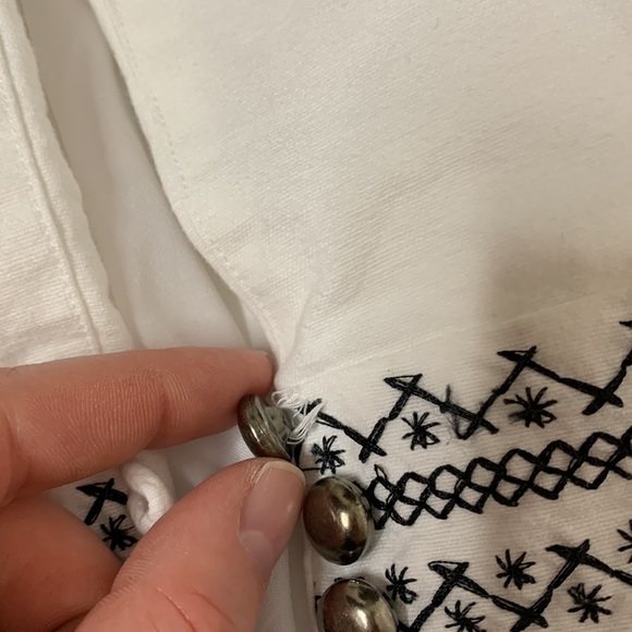 White Boho Jacket - Picture 12 of 15